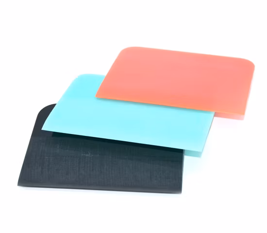 80A/90A Durometer Wrapping Vinyl Install Tools Ppf Rubber Squeegee Tool