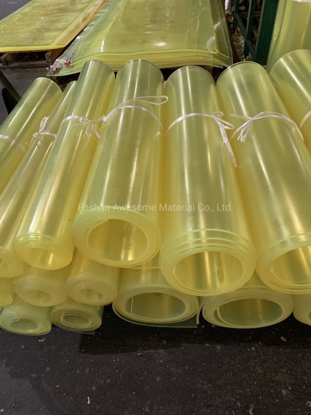 Factory Hot Sale Thermoplastic 3mm Thickness PU Sheet Rubber Roll Sheet Polyurethane Hardness 30A-95A