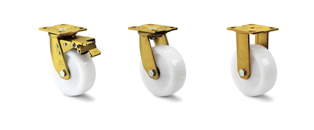Factory Supply Heavy Duty Wheel Nylon Material in Size 5&quot;-8&quot;