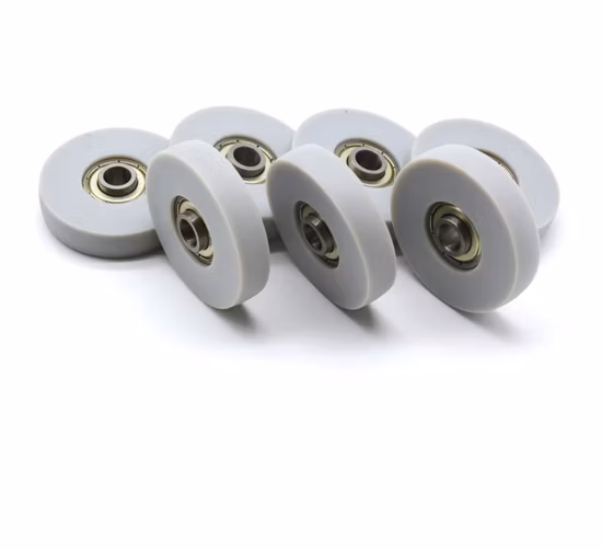 Non Standard Bearing PU Coating Wheel for Treadmill Machine Use on Pet