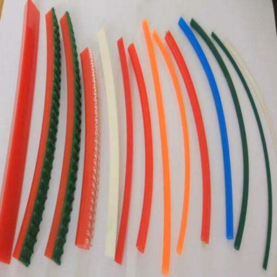 TPU Reinforced Industry Polyurethane Urethane Round Belt V Supergrip Ridge Top Heptagonal Belt