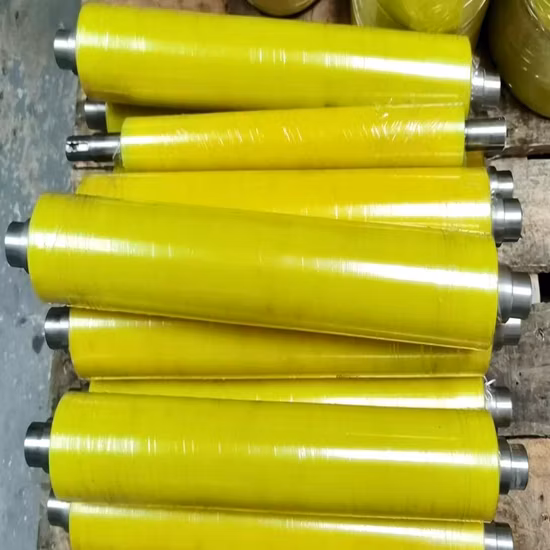 Manufacturers Sell Polyurethane Rubber Roller High Temperature Rubber Roller Custom Specifications